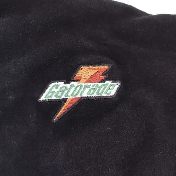 One Of A Kind Unique Leather Suede Gatorade Pouch With Soft Interior